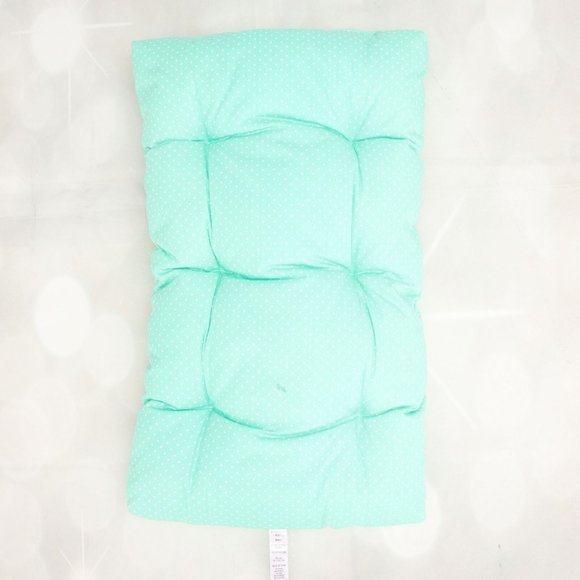 American Girl Doll Cushion & Mat Set Green/Pink Polka Dot Butterfly Pattern - Picture 4 of 8